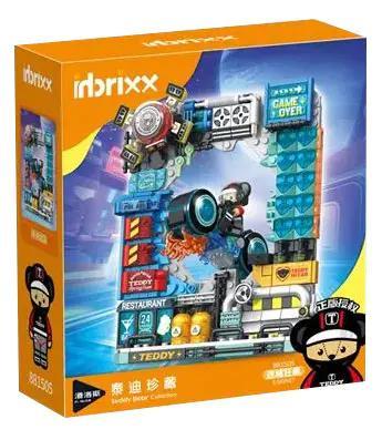 Hộp sản phẩm Ibrixx 881505 Teddy City Racing - Đua xe tốc độ, có đèn LED, phù hợp cho bé trai 14 tuổi