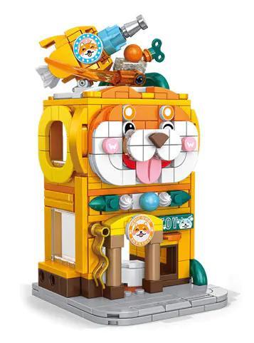 Bộ lắp ghép Cửa hàng Đồ chơi Whoosh Idbrixx 883001, mô hình cửa hàng đồ chơi mini dễ thương cho bé 6 tuổi, 343 chi tiết