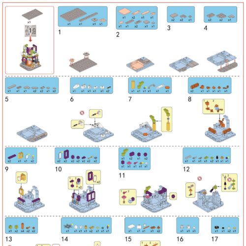 Cửa hàng Trượt Tuyết Tuần Lộc Idbrixx 883004 sách hướng dẫn Idbrixx 004 Mô hình Xây dựng