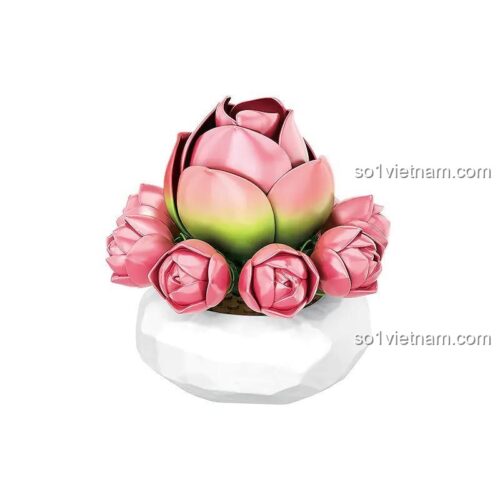 đồ chơi mô hình Chậu cây mọng nước 655059, mô hình cây mọng nước chi tiết, phù hợp bé trai bé gái 12 tuổi, chất lượng cao.