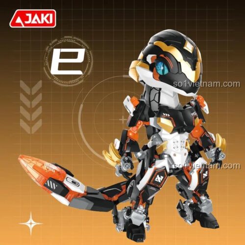Rồng máy Giáp Xà Kim Lân JAKI BK002, bộ lắp ghép Rồng máy Giáp Xà phong cách Trung Hoa, đồ chơi mô hình Rồng máy Giáp Xà cho bé 8 tuổi, Rồng máy Giáp Xà giá tốt