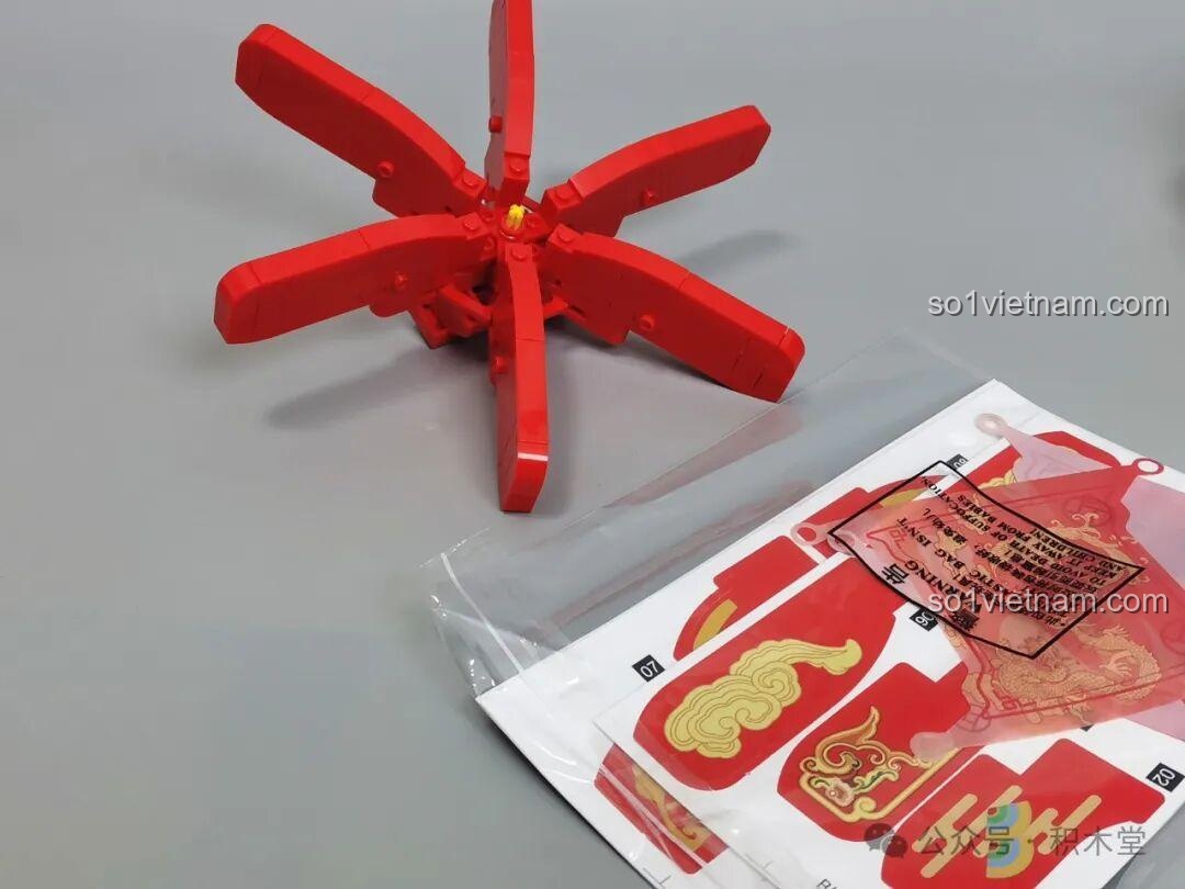 Chi tiết các món ăn trên bàn tiệc bộ Đèn Lồng Như Ý Xuân Đăng JAKI