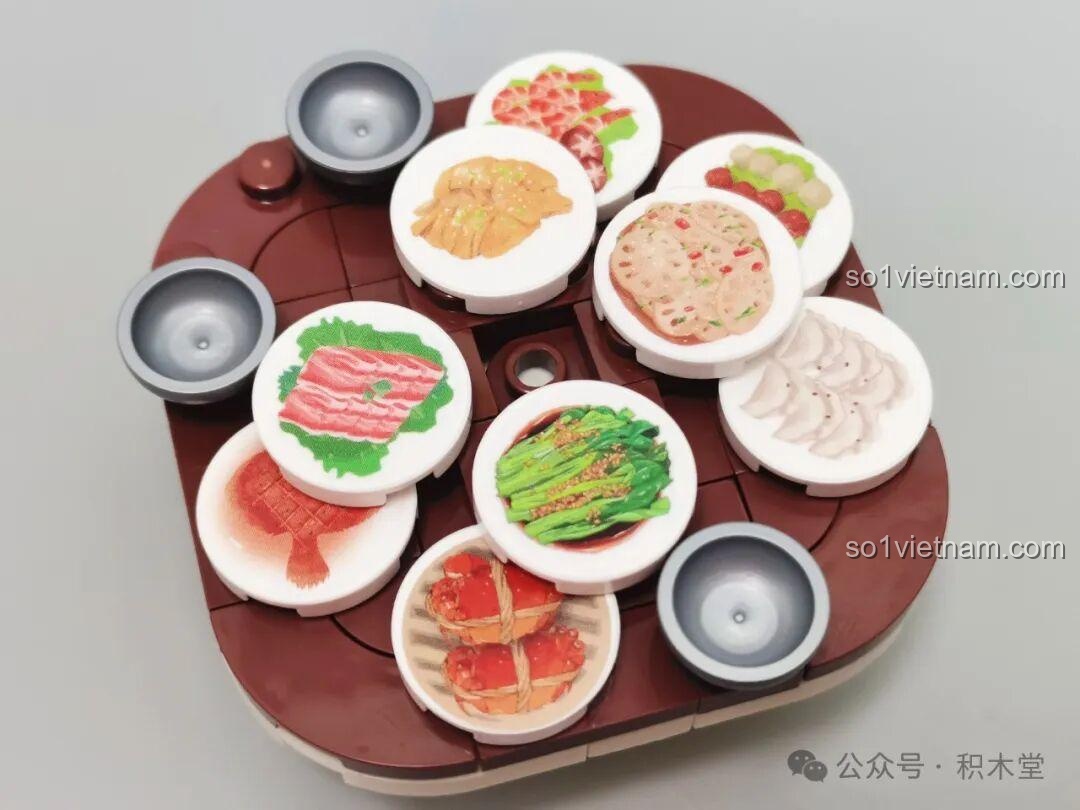 Các miếng dán trang trí bộ Đèn Lồng Như Ý Xuân Đăng JAKI