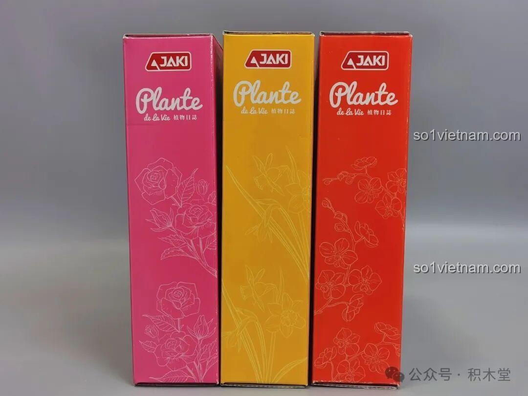 Bộ Lắp Ghép Hoa Thủy Tiên JAKI DK002 - Hộp sản phẩm bên