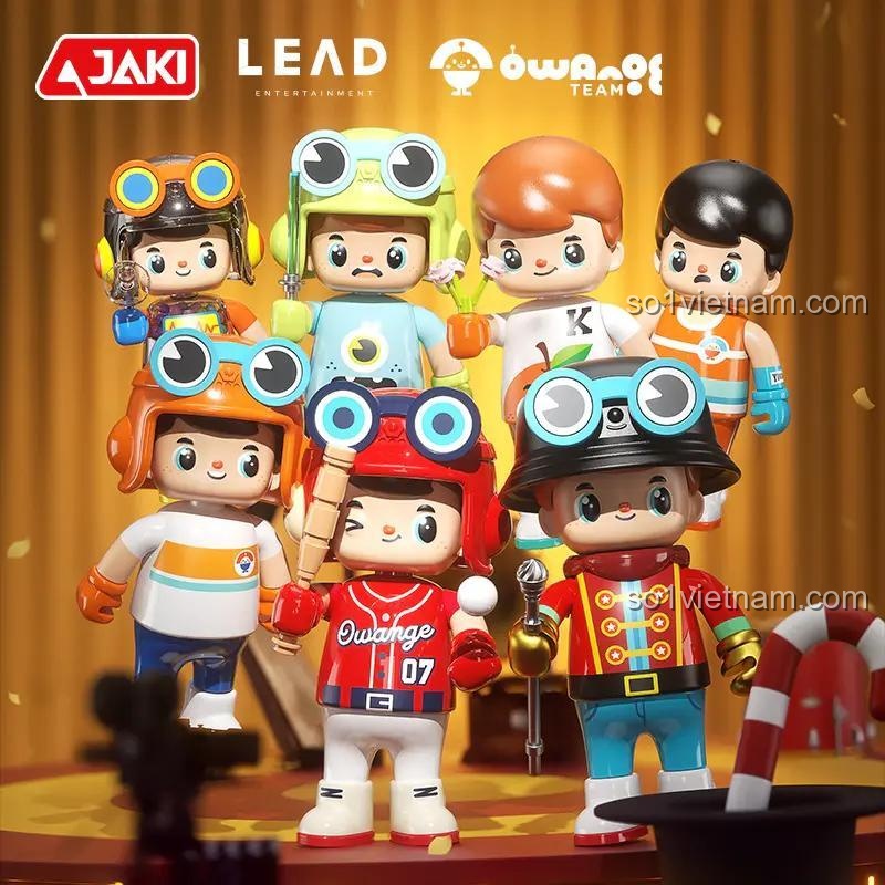 Hộp mù Owange Boy HK302, bộ sưu tập figure Owange Boy 6 nhân vật độc đáo, giá rẻ
