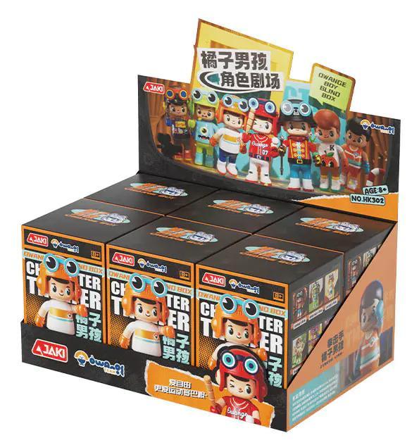 Bộ đồ chơi Owange Boy JAKI HK302, hộp mù figure Owange Boy cho bé trai 8 tuổi, giá tốt