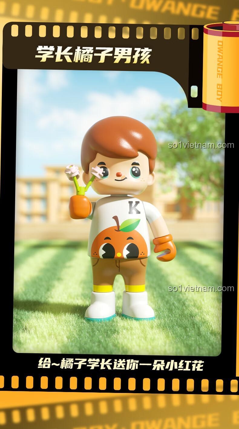 Figure Owange Boy HK302, nhân vật Owange Boy Học Trưởng, chất lượng cao