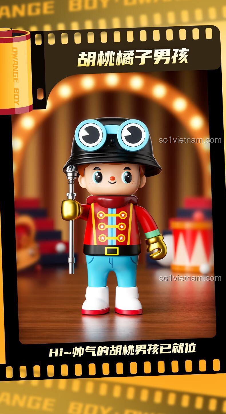 Hộp mù Owange Boy HK302, nhân vật Owange Boy Hồ Đào, giá tốt