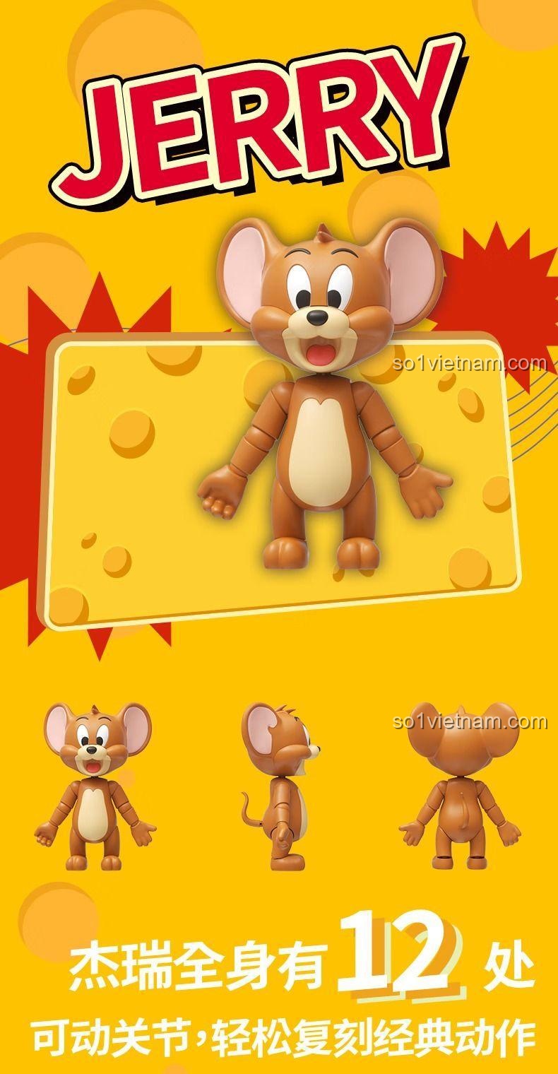 Mô hình Jerry Classic Version JAKI HK851 với các khớp nối