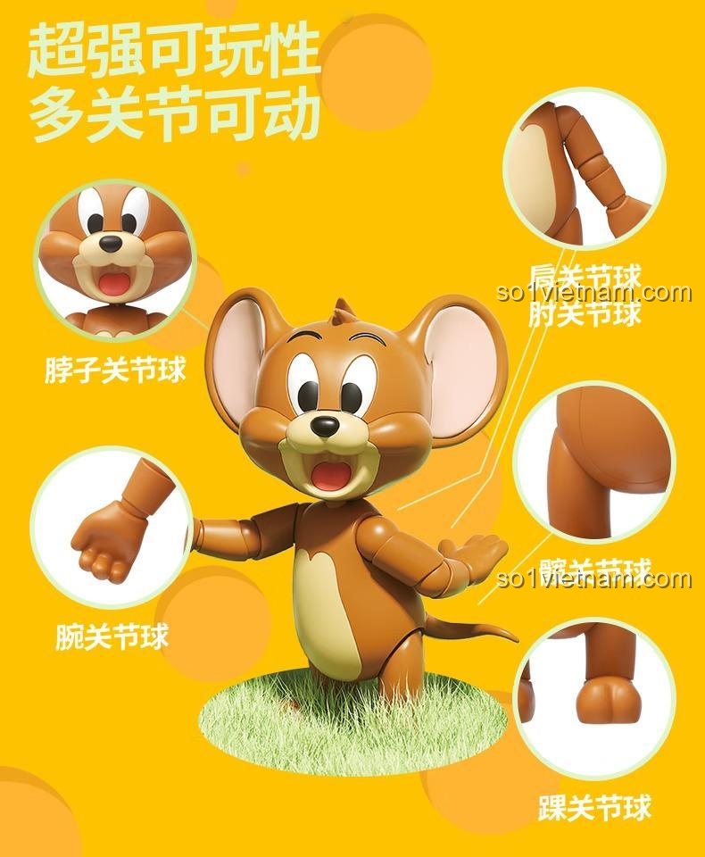 Các tư thế của mô hình Tom và Jerry Classic Version JAKI HK851
