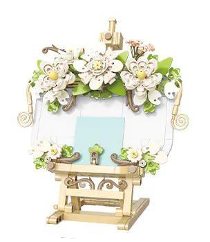 Bộ lắp ghép Bưu thiếp Hoa Nhài JAKI JK2807, đồ chơi trang trí cho con gái 8 tuổi giá rẻ.