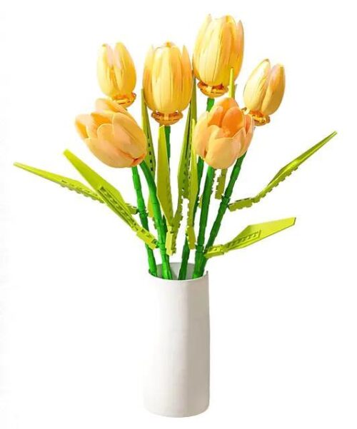 Bộ lắp ghép Hoa Tulip "Ánh Trăng Công Chúa" JK29312 của JAKI