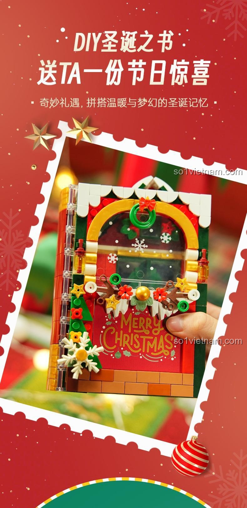 Tự tay làm món quà bất ngờ với đồ chơi trang trí JAKI JK5155, tạo nên ký ức Giáng Sinh ấm áp.