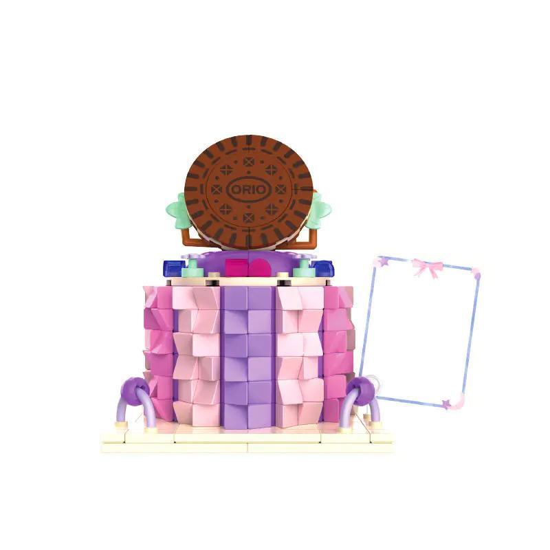 Mô hình bánh Oreo tím JAKI JK5639