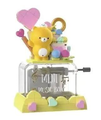 Hộp nhạc gấu David tiệc ngọt ngào JAKI JK6201