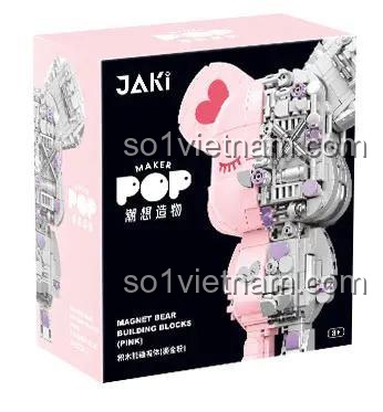 Hộp sản phẩm Gấu Bông Máy Móc Từ Tính JAKI JK6250-2