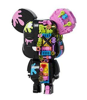 Mô hình Gấu Bông Nam Châm JAKI JK6250-3, đồ chơi lắp ghép cho bé 8 tuổi, thiết kế độc đáo, màu xanh lá