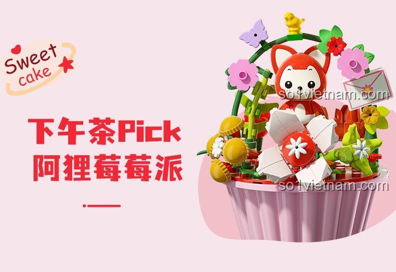 Các điểm nhấn của bộ sưu tập đồ chơi mô hình Cupcake Dâu Tây đáng yêu: series bánh ngọt, 2 mẫu để chọn, phong cách chữa lành, lắp ghép thú vị, hộp quà bất ngờ.
