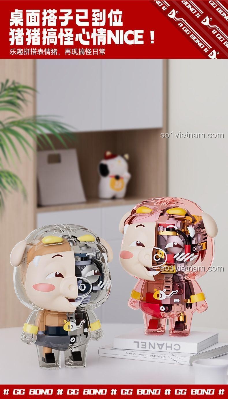 JAKI JK6808 Mô hình GG Bond trưng bày trên bàn, đồ chơi mô hình GG Bond Magnetic Figure mang lại niềm vui, phù hợp bé trai 14 tuổi, giá trị cao