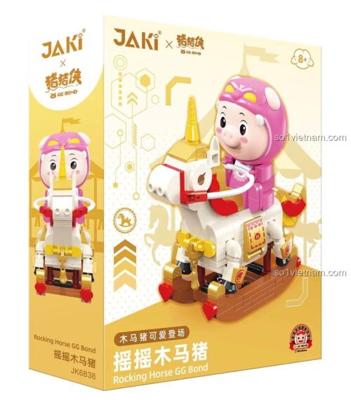 Hộp sản phẩm JAKI JK6838 Xe Đạp Đồ Chơi GG Bond