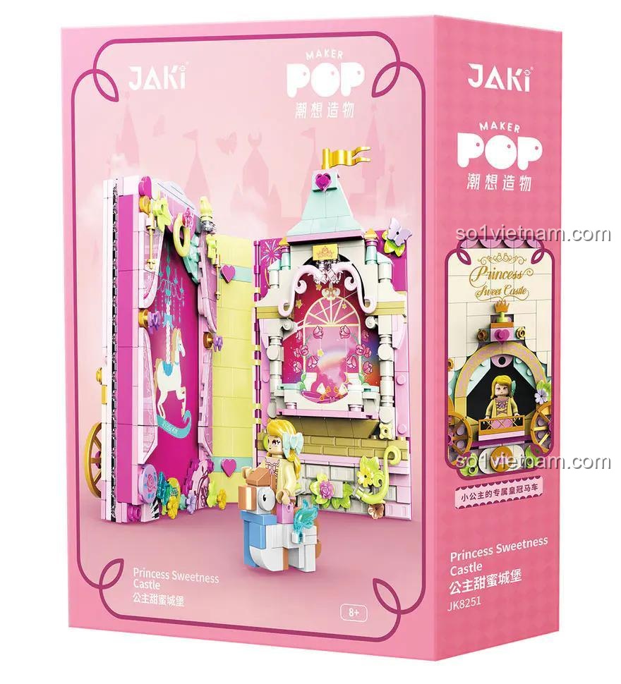 Hộp sản phẩm mô hình Công chúa JAKI JK8251