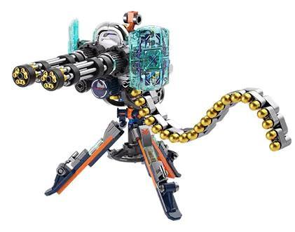 Mô hình Siêu Pháo Laser Hạng Nặng JAKI JK8563 lắp ráp