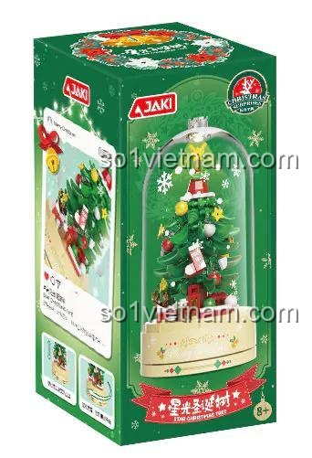 Hộp sản phẩm Hộp Nhạc Cây Thông Noel JAKI LK002