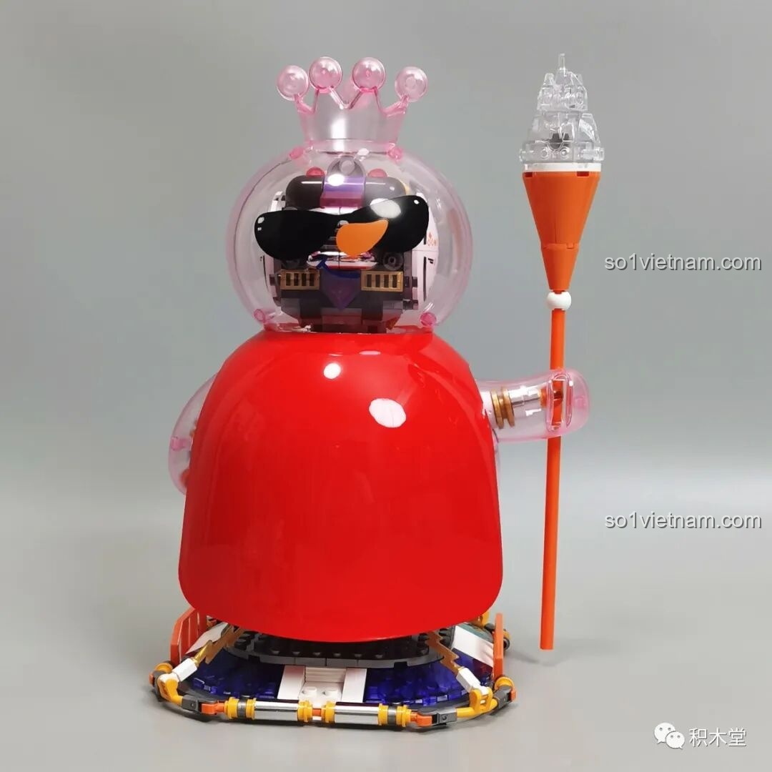 Áo choàng JAKI X Mixue Siêu Tuyết Vương xoay 180 độ