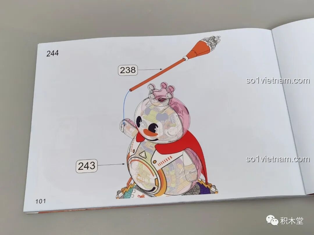 Trang hướng dẫn lắp ráp JAKI X Mixue Siêu Tuyết Vương