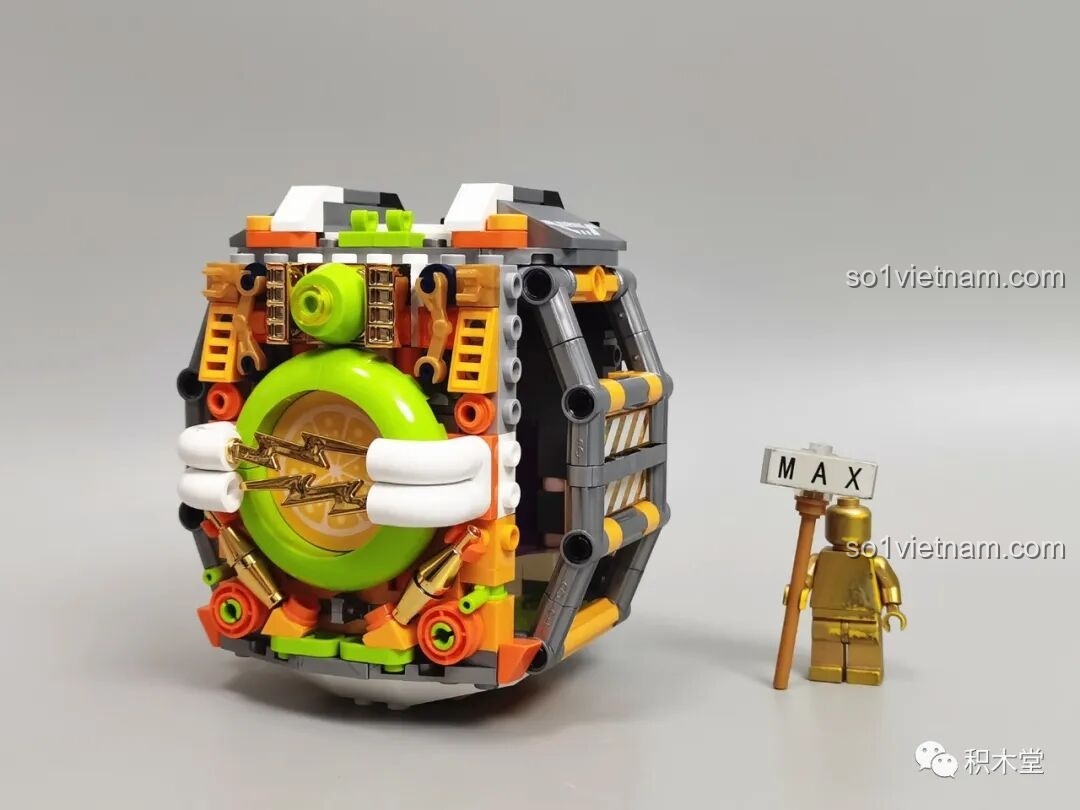 Chi tiết kem ốc quế trong bộ lắp ráp JAKI X Mixue Siêu Tuyết Vương