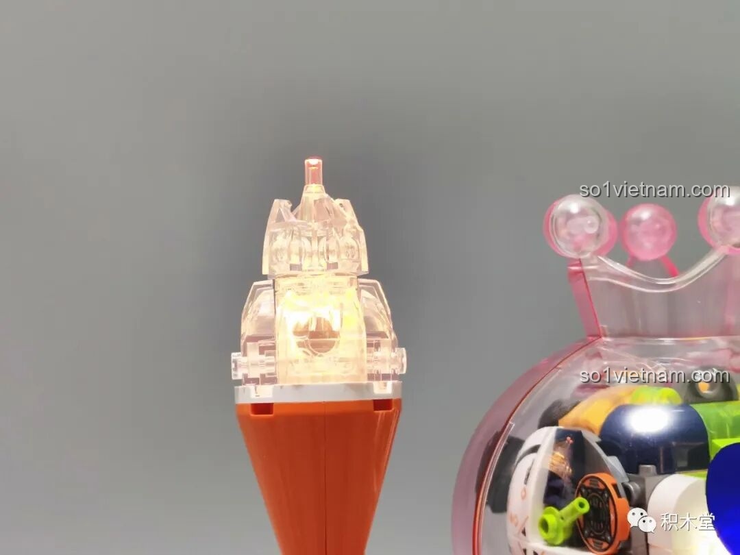 Chi tiết phần thân tròn của JAKI X Mixue Siêu Tuyết Vương