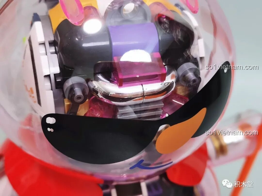 Chi tiết phần thân tròn của JAKI X Mixue Siêu Tuyết Vương