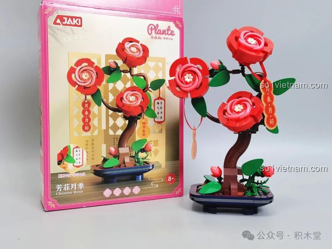 Sách hướng dẫn lắp ráp bộ Thủy Tiên JAKI