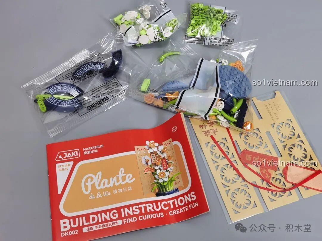 Các mảnh ghép bộ Thủy Tiên JAKI