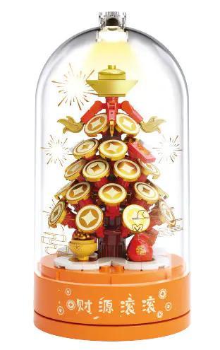 Nhạc Cụ Hộp Nhạc "Cây Tiền Tài Lộc" JAKI 【未知】cygg - Mô hình lắp ghép trang trí nhà cửa, quà tặng ý nghĩa cho bé 8 tuổi