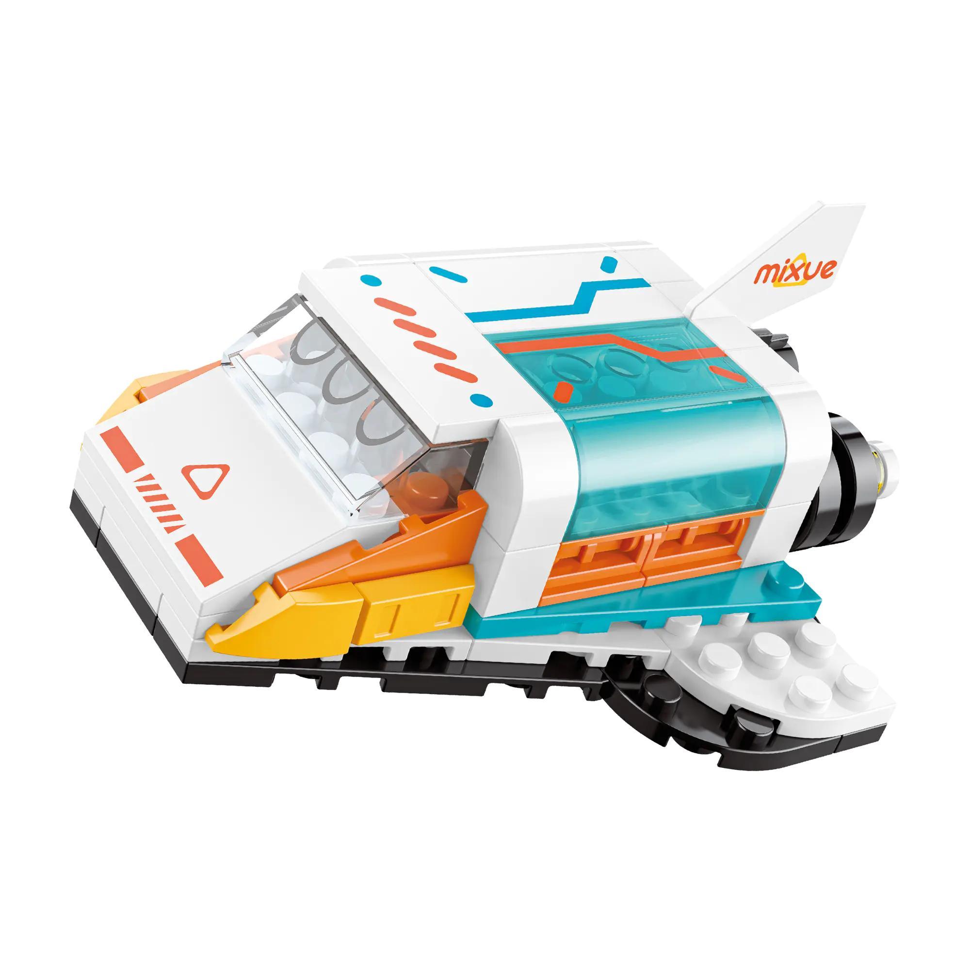 Bộ lắp ghép Máy bay không gian Snow King JAKI XWZB-23015, đồ chơi mô hình cho bé trai 6 tuổi, thiết kế Q-version độc đáo, giá tốt.