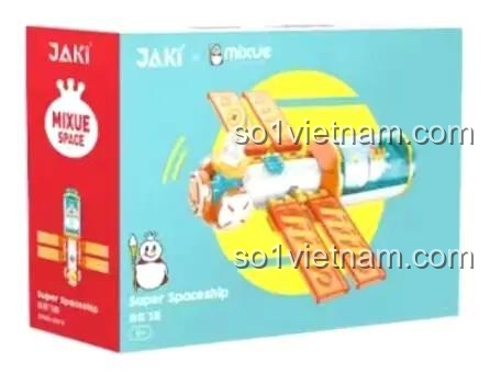 Hộp bộ lắp ghép Tàu Vũ Trụ Vua Tuyết JAKI XWZB-23016 tiết kiệm cho bé trai 6 tuổi