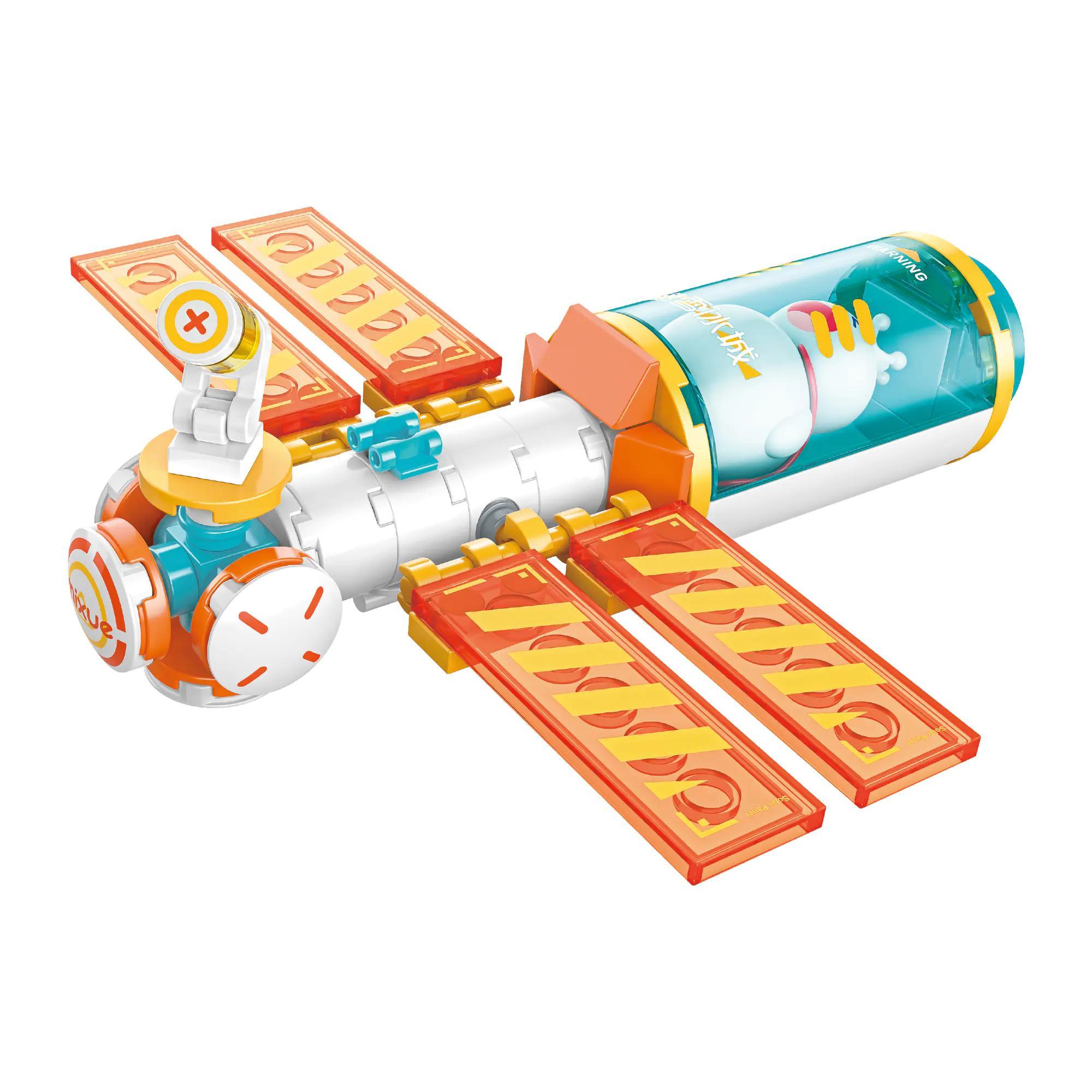 bộ lắp ghép Tàu Vũ Trụ Vua Tuyết JAKI XWZB-23016 giá tốt cho bé trai 6 tuổi