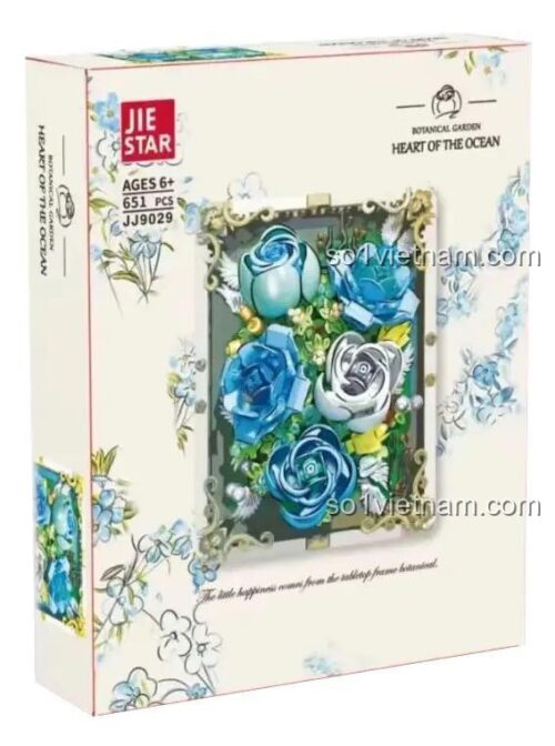 Hộp sản phẩm JIESTAR JJ9029 Bộ lắp ghép Trái Tim Đại Dương