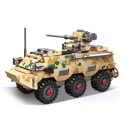 Bộ lắp ghép Xe chiến đấu bộ binh Type 92 JIE STAR 61060 cho bé trai 6 tuổi, mô hình quân sự giá rẻ.