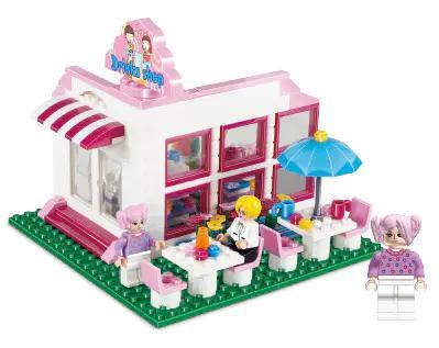 bộ lắp ghép Cửa hàng thời trang nữ JIESTAR 33005 giá tốt cho bé gái 6 tuổi