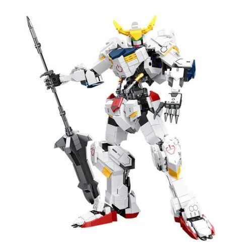 Bộ lắp ghép JIESTAR 58029 Robot Barbatos Chiến Binh Thép, mô hình mecha Gundam Barbatos cho bé trai 8 tuổi, giá tốt.