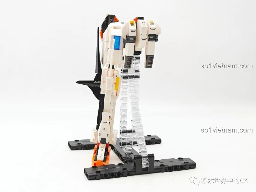 Sách hướng dẫn lắp ráp JIESTAR 58030, bộ xếp hình Robot Gundam Kyriosgn-003 chi tiết, dễ hiểu cho bé trai.