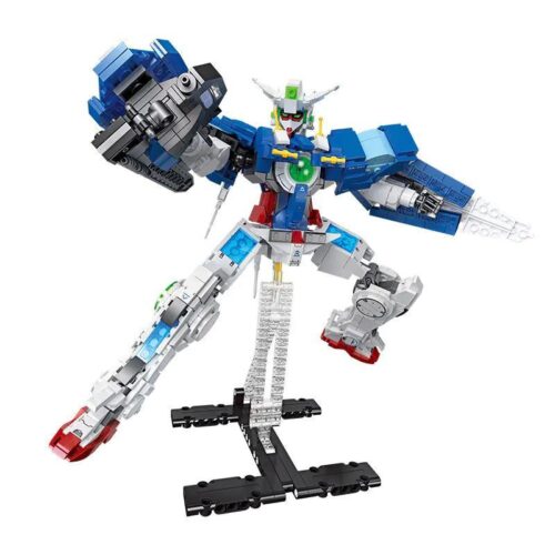 Bộ lắp ghép Gundam Exia JIESTAR 58031, mô hình robot chiến binh thép khớp nối linh hoạt, đồ chơi cho bé trai 8 tuổi, giá tốt