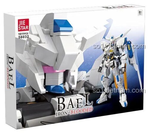 Hộp đồ chơi mô hình JIESTAR 58032, bộ xếp hình Robot Bael giá rẻ cho bé trai