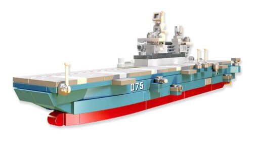 Bộ đồ chơi Tàu tấn công đổ bộ Type 075 JIESTAR 58046 chất lượng cao cho bé trai 6 tuổi, giá tốt