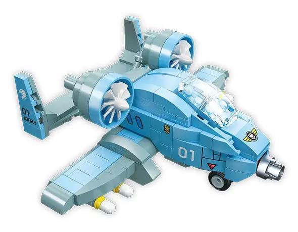 bộ lắp ghép Máy bay A-10C Thunderbolt II Jiestar 58276 cho bé trai 6 tuổi, mô hình Thần Sấm Tí Hon giá rẻ.