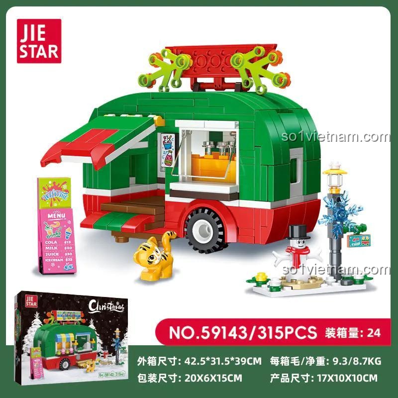 hộp bộ lắp ghép JIESTAR 59143 chất lượng cao