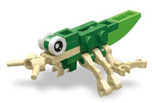 Bộ lắp ghép Châu Chấu JIESTAR 59203, đồ chơi lắp ghép cho bé trai bé gái 6 tuổi, mô hình côn trùng giá rẻ