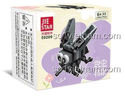 Hộp đồ chơi xếp hình Côn trùng muỗi JIESTAR 59209, bộ lắp ghép JIESTAR giá tốt cho bé 6 tuổi
